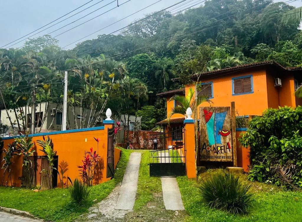 Pousada Aquarela Maresias Exterior foto